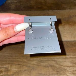 NWT Primrose Sterling Silver Dangling Earrings